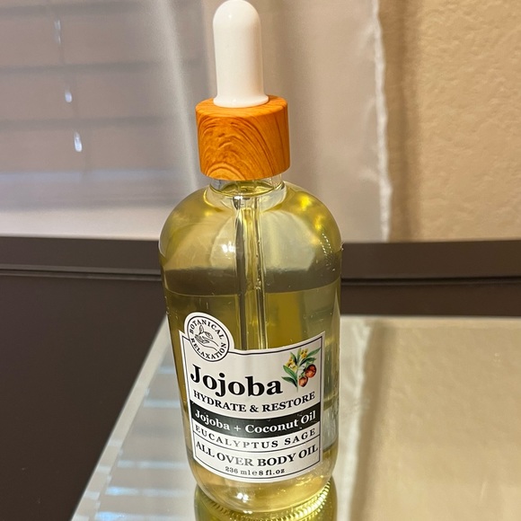 Jojoba  HYDRATE & RESTORE with Coconut Oil Eucalyptus Sage All Over Body Oil NEW - Picture 4 of 10